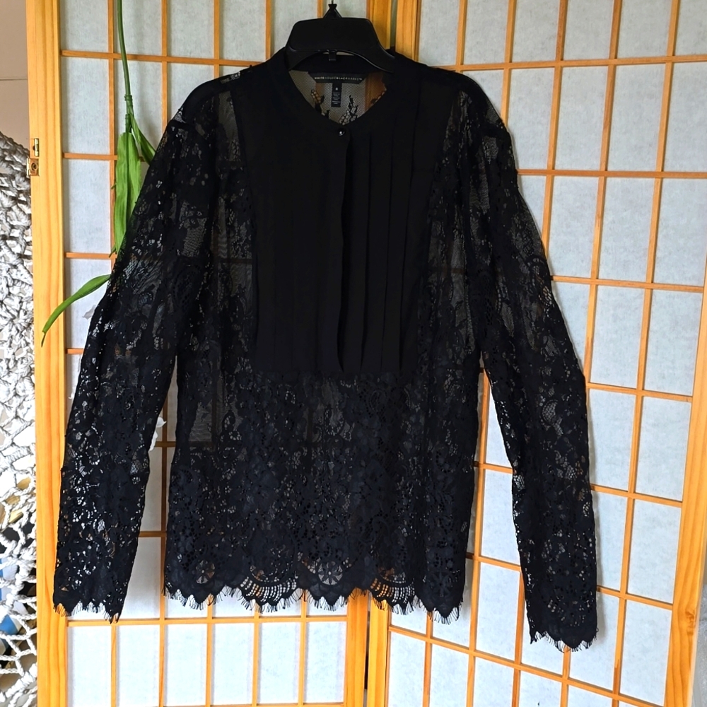 Whitehouse Blackmarket blouse. Sz 8
